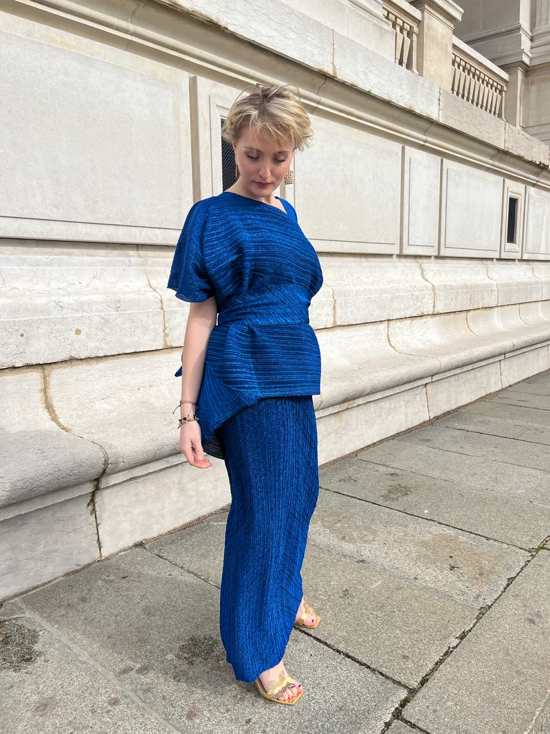 Robe Séoul bleue