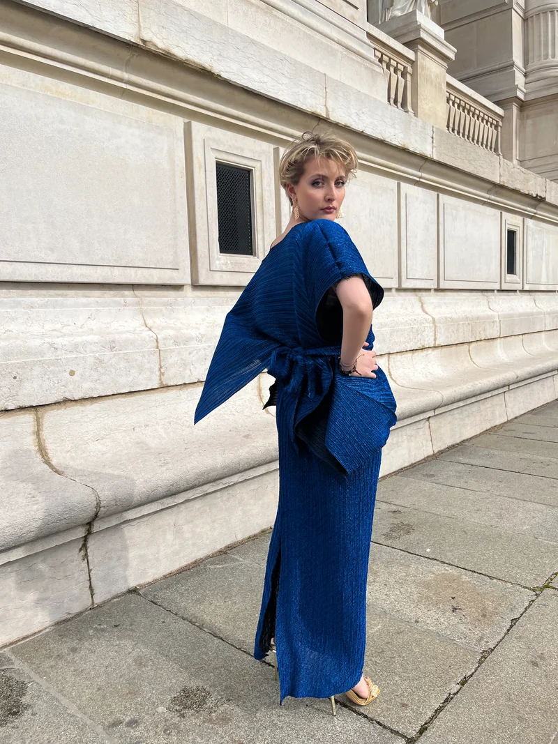 Robe Séoul bleue
