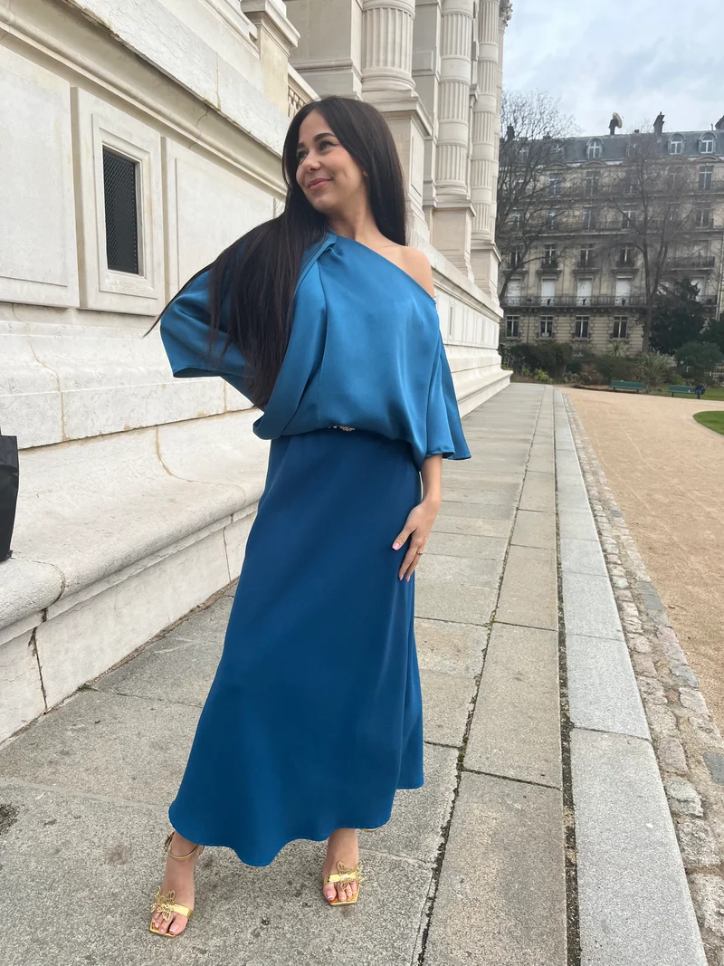 Robe Esma bleue
