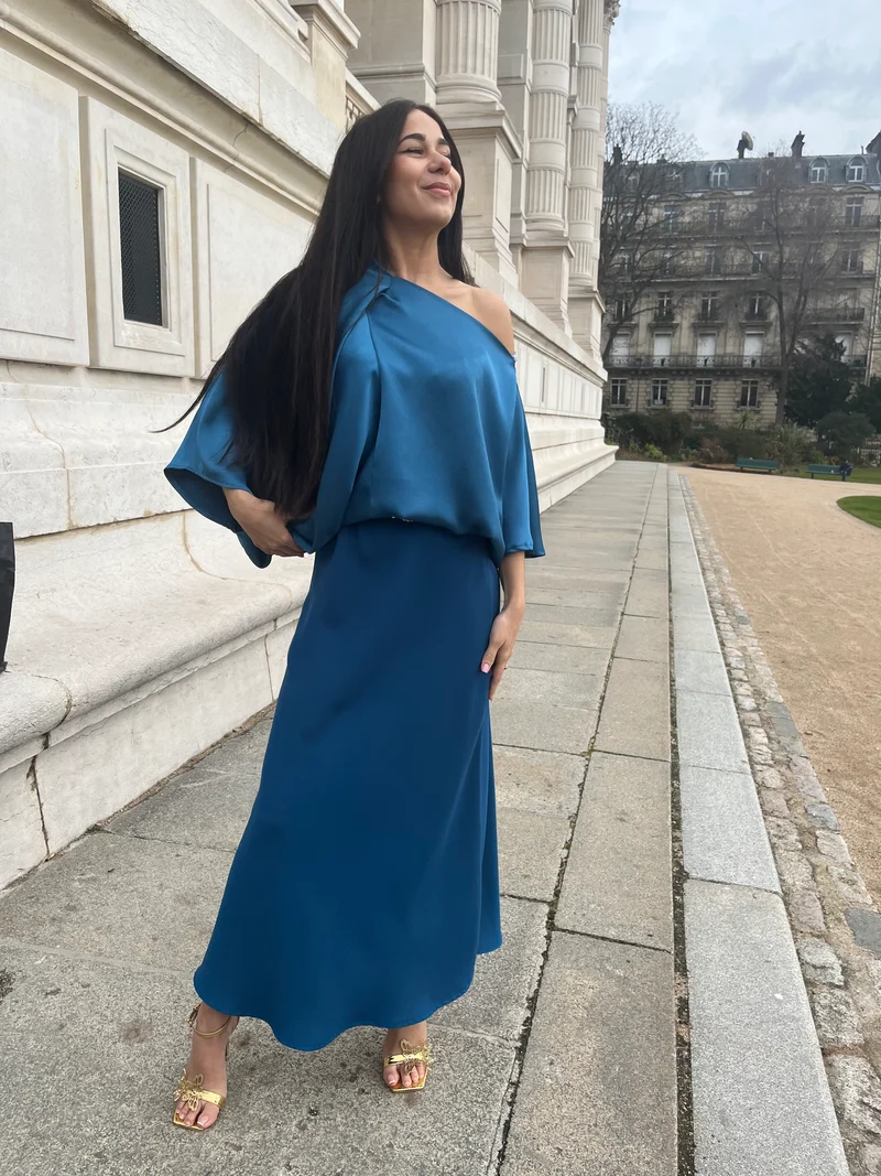 Robe Esma bleue