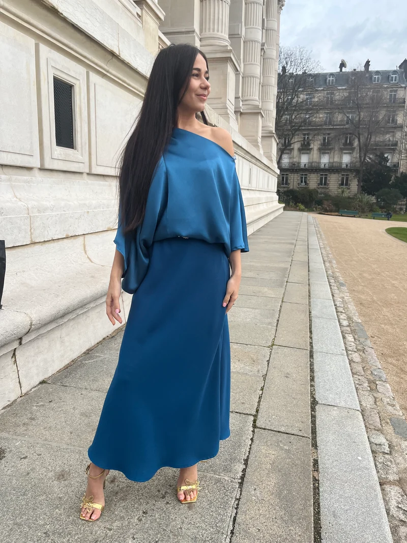 Robe Esma bleue