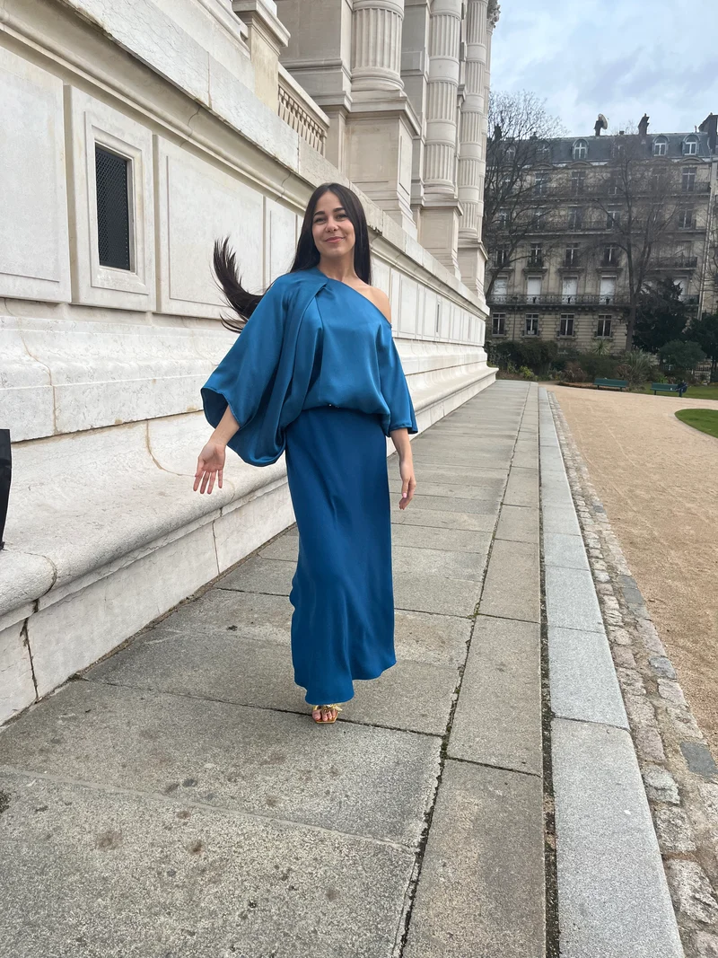 Robe Esma bleue