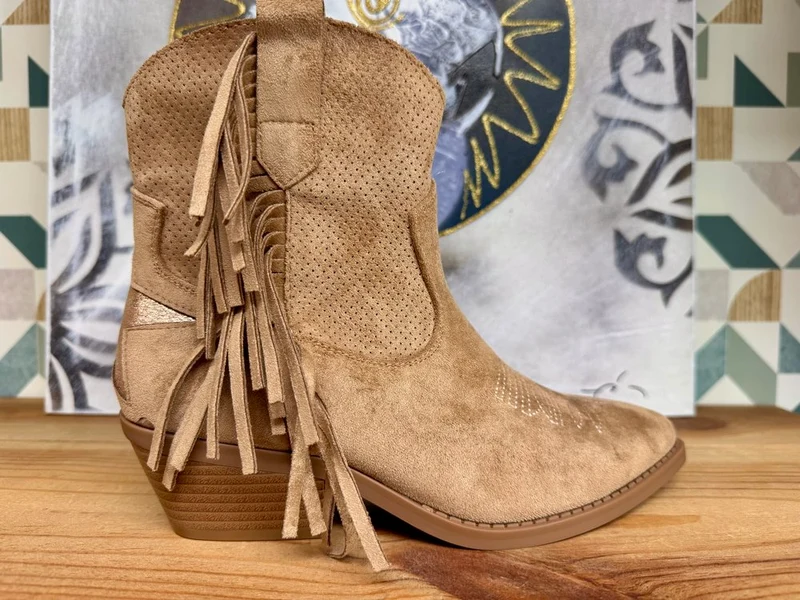 Bottines Tiag Miléna camel clair