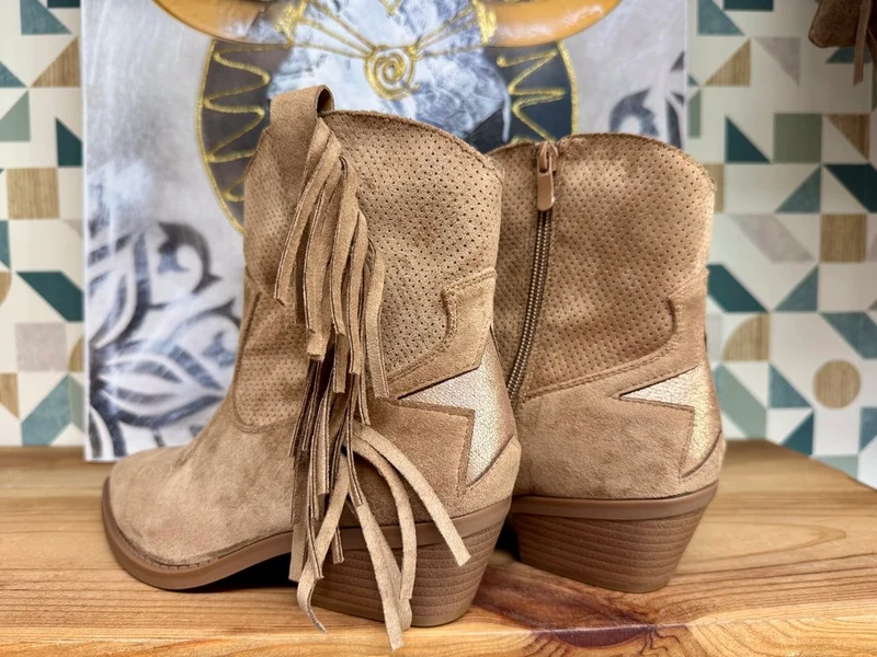Bottines Tiag Miléna camel clair