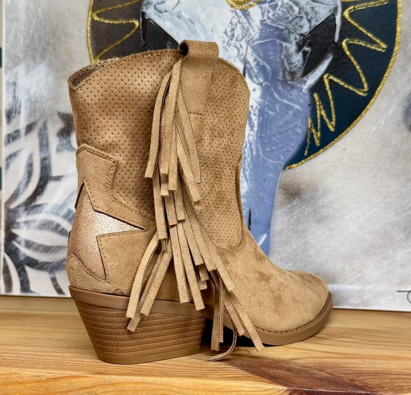 Bottines Tiag Miléna camel clair