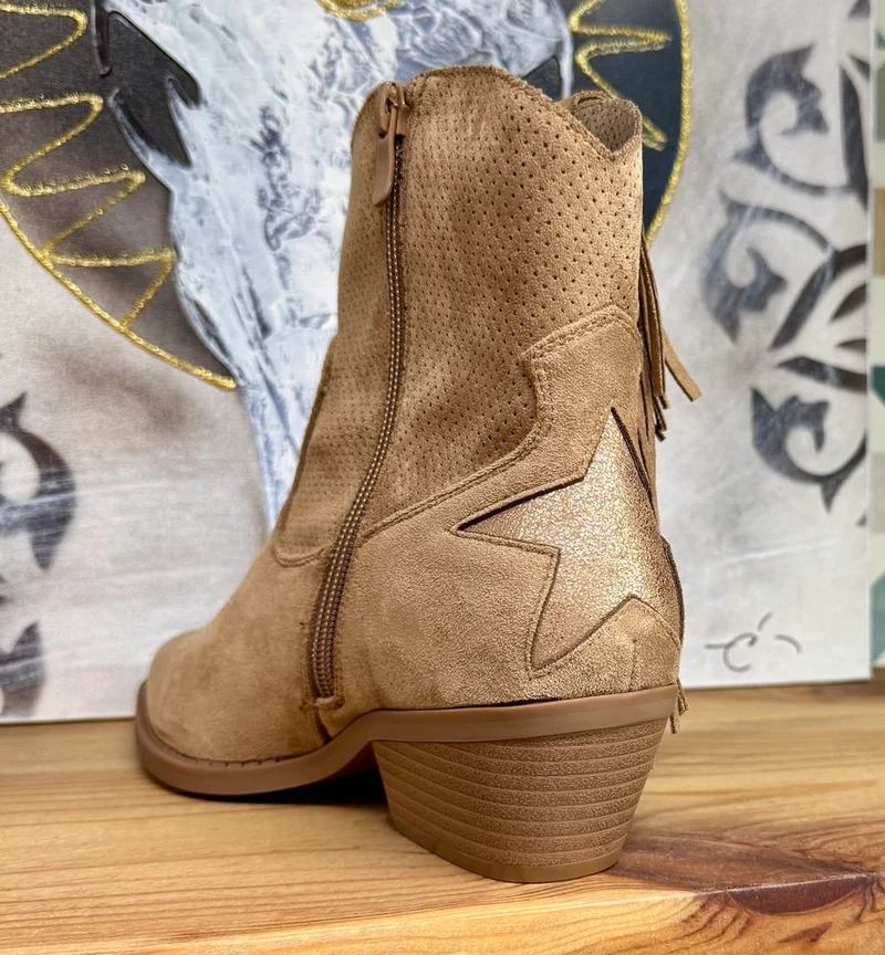 Bottines Tiag Miléna camel clair