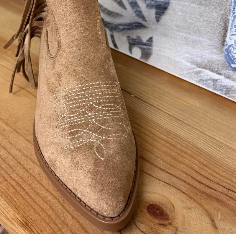Bottines Tiag Miléna camel clair