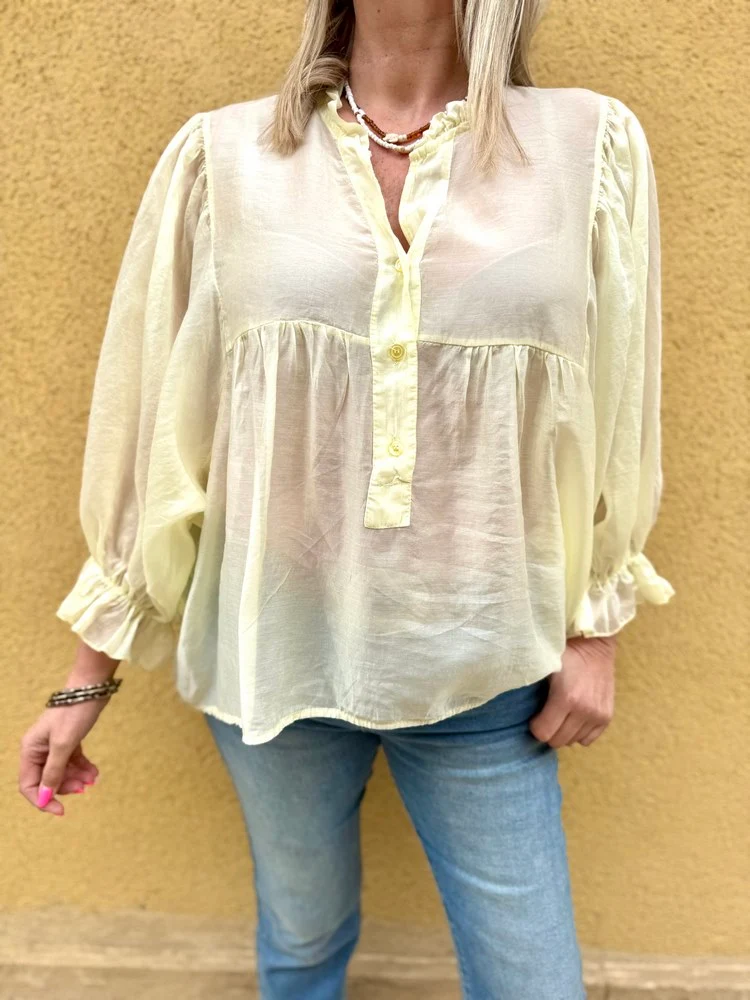 Tunique Magda jaune
