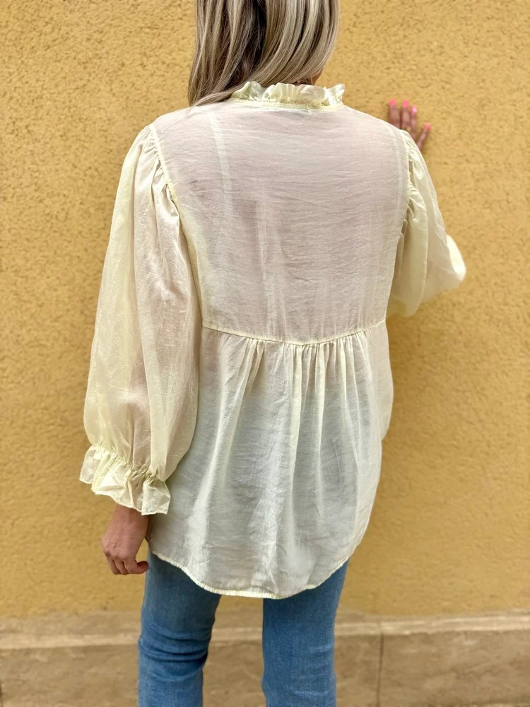 Tunique Magda jaune