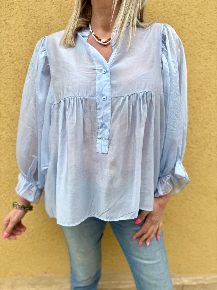 Tunique Magda bleu ciel