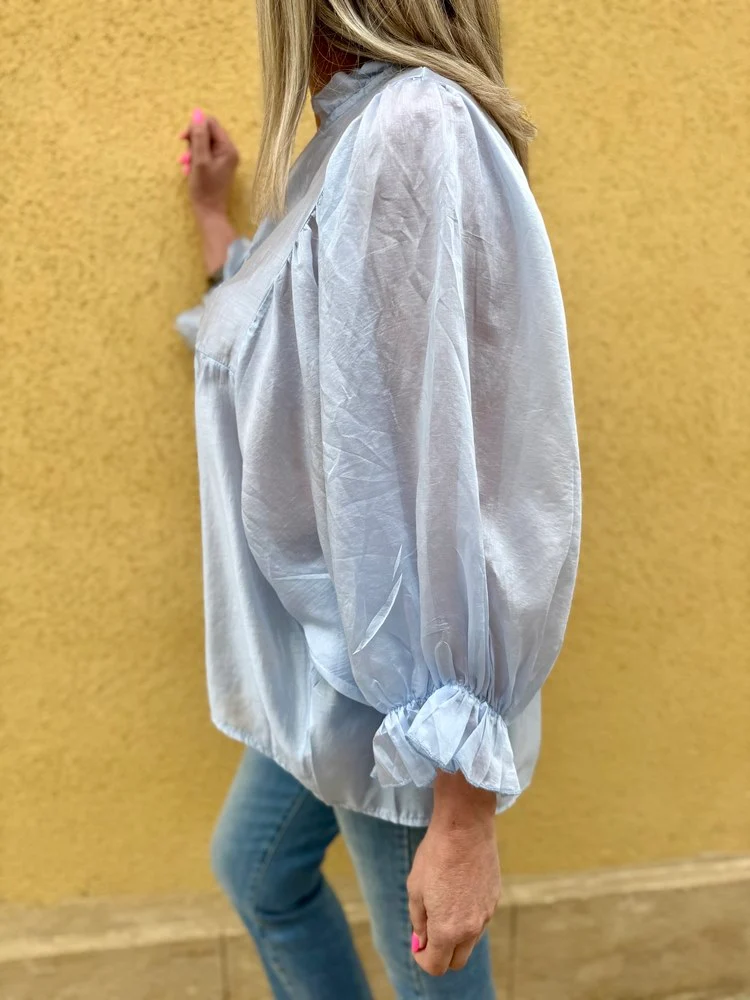 Tunique Magda bleu ciel
