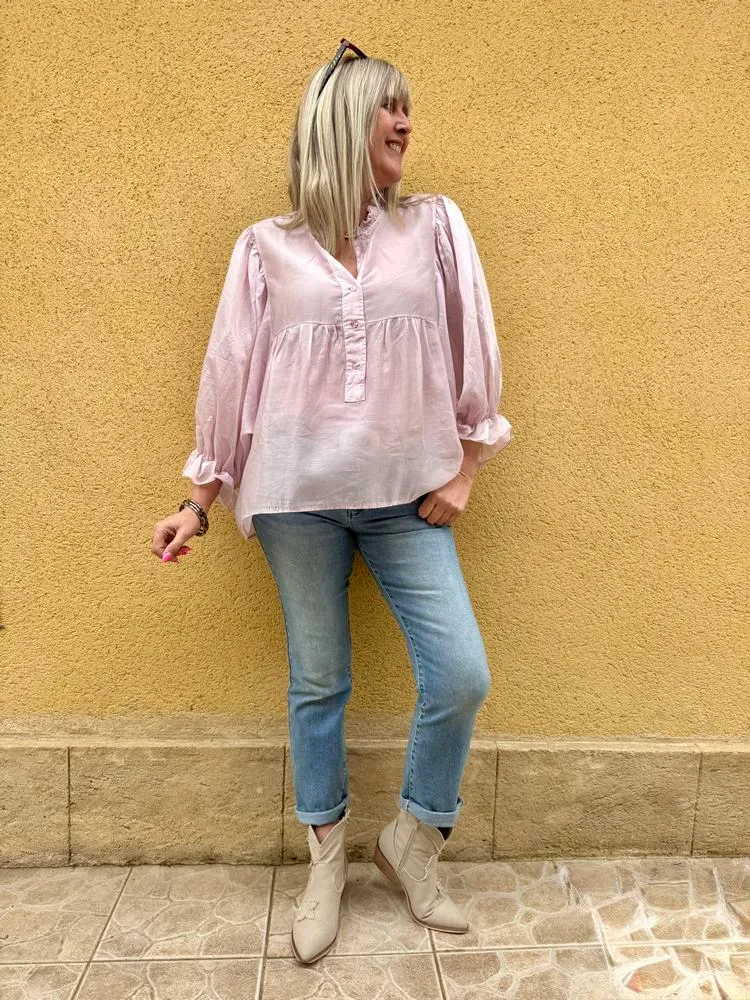 Tunique Magda rose