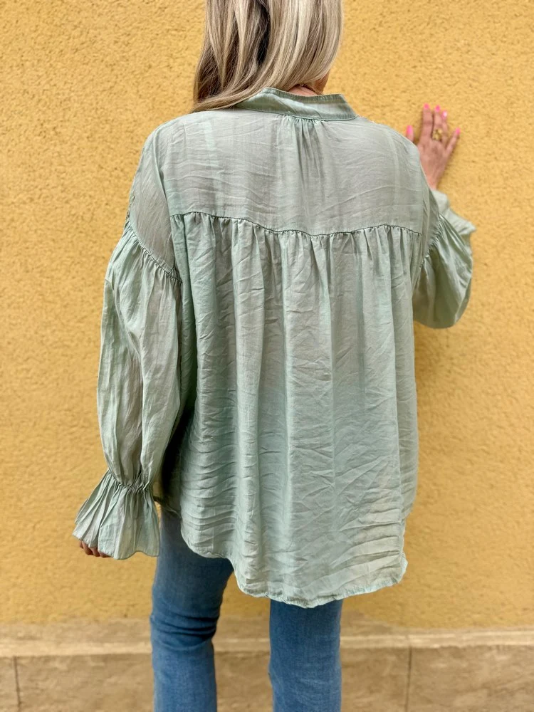 Chemise loose Lucia tilleul