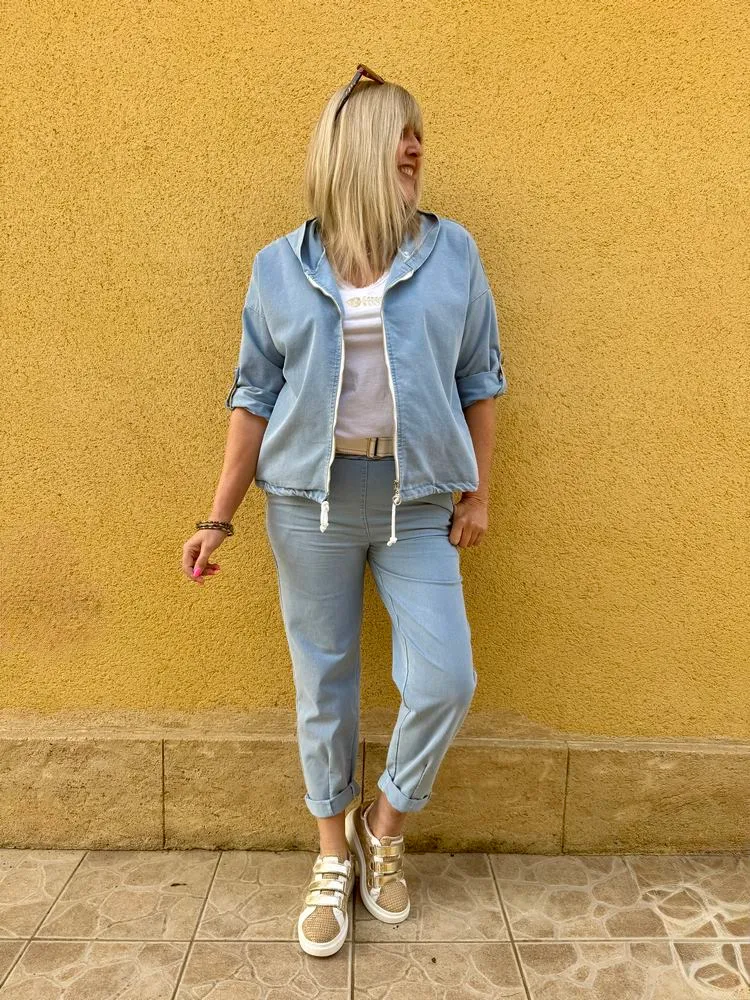 Blouson en jean Léonardo