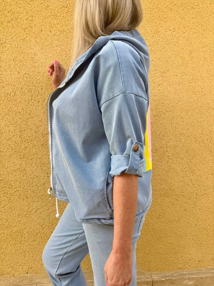 Blouson en jean Léonardo