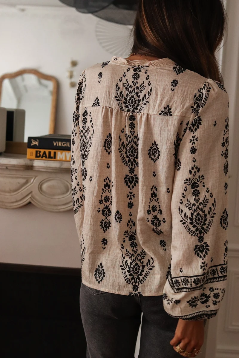 Blouse Allyson écrue