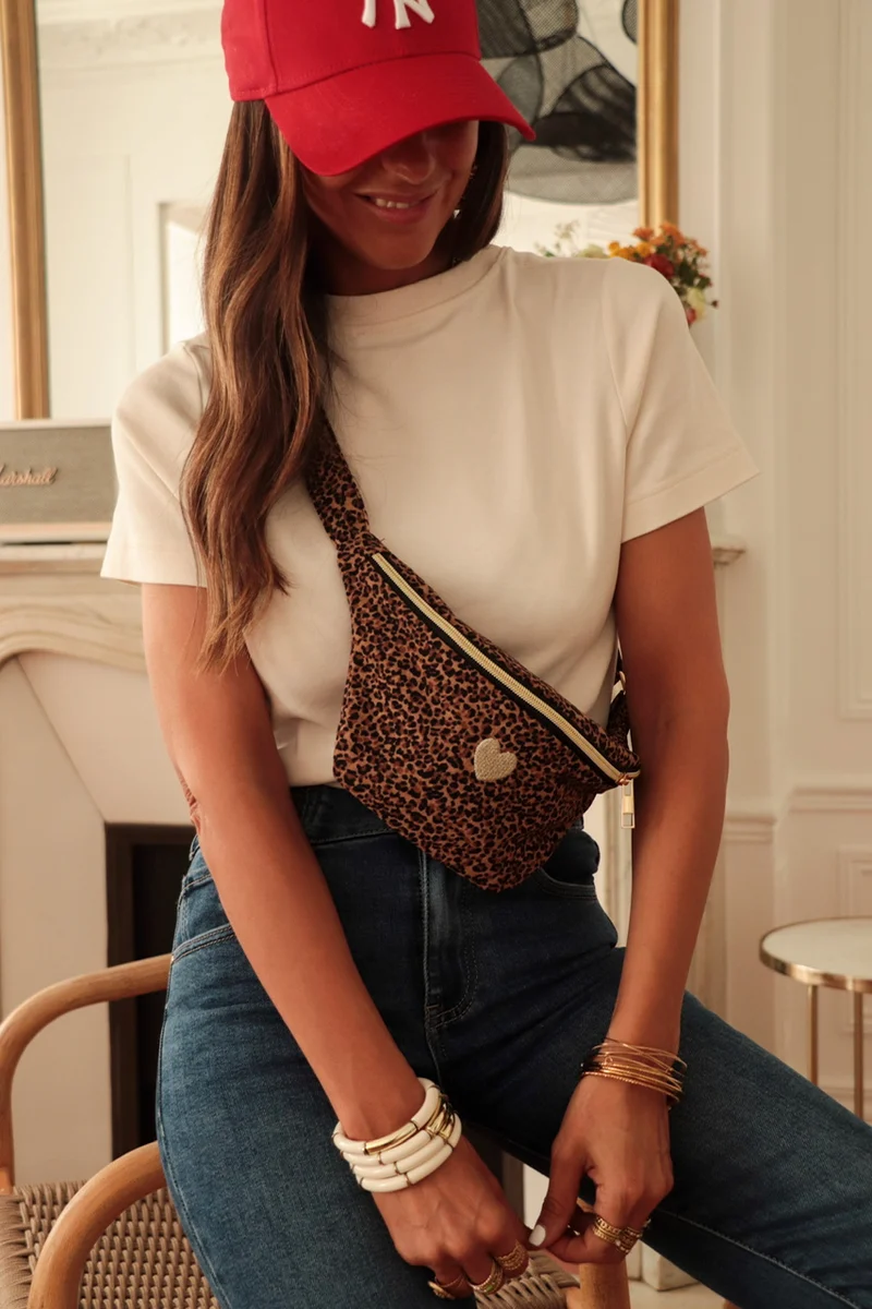 Sac banane Léopard