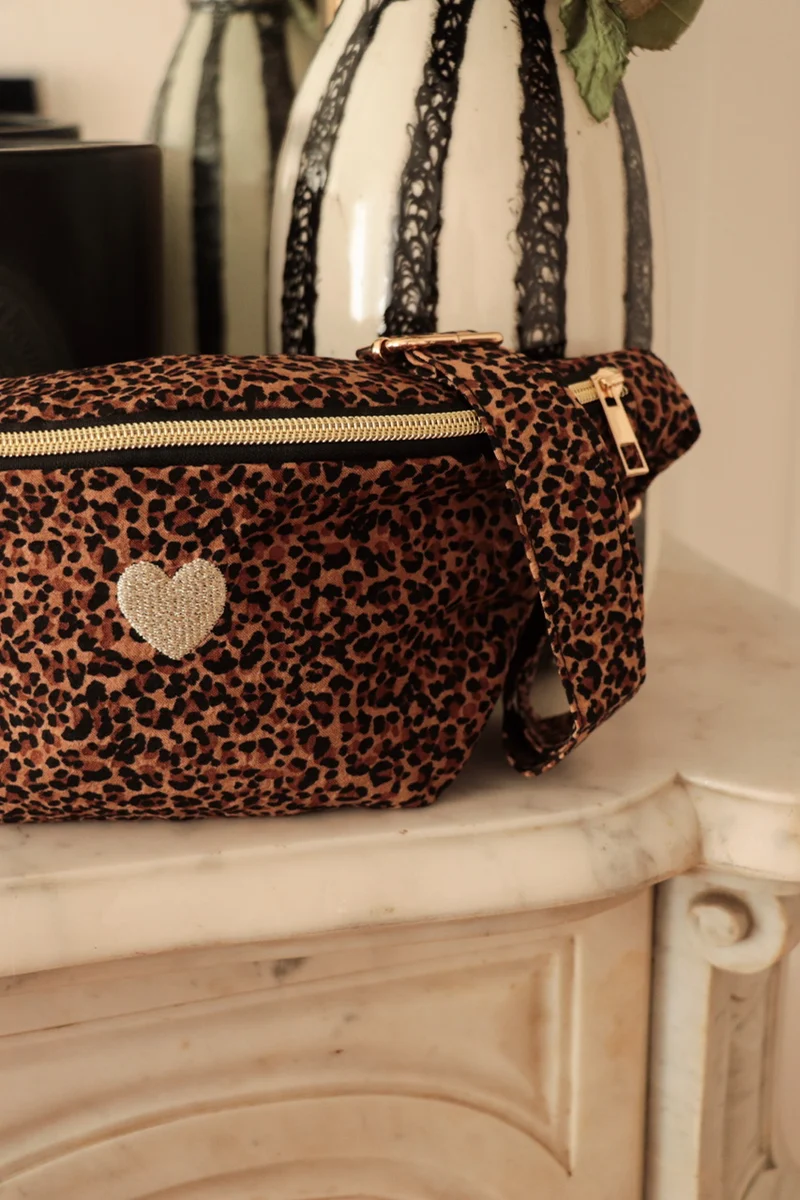 Sac banane Léopard