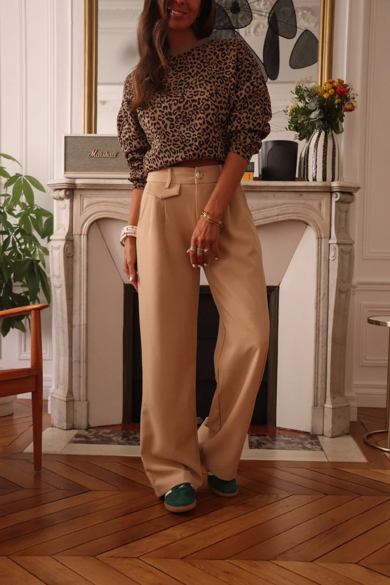 Pantalon Harry camel