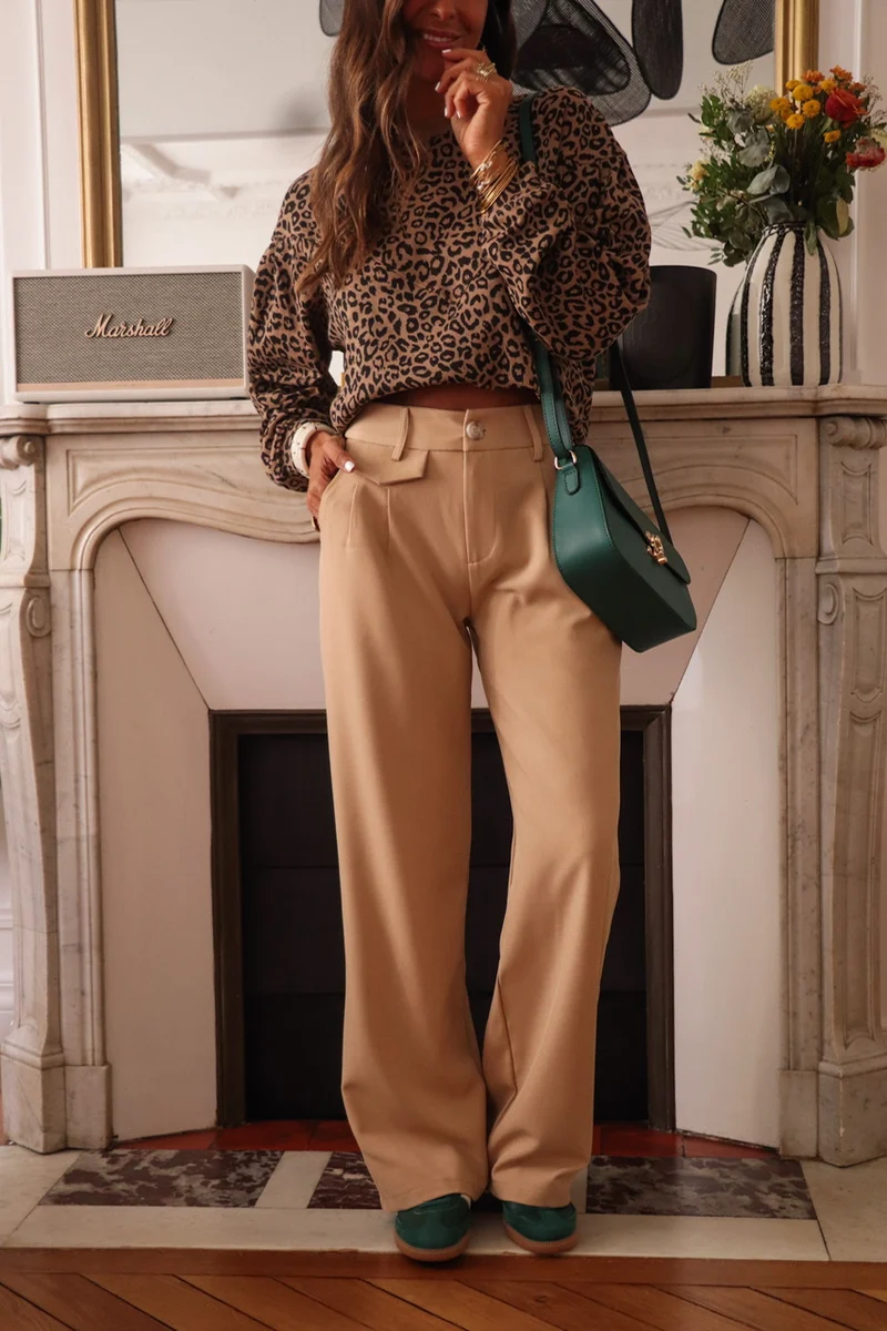 Pantalon Harry camel