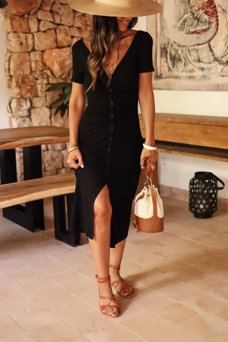 Robe Annabelle noire