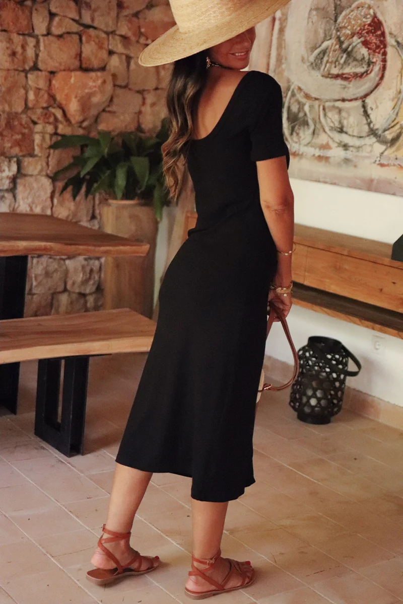 Robe Annabelle noire