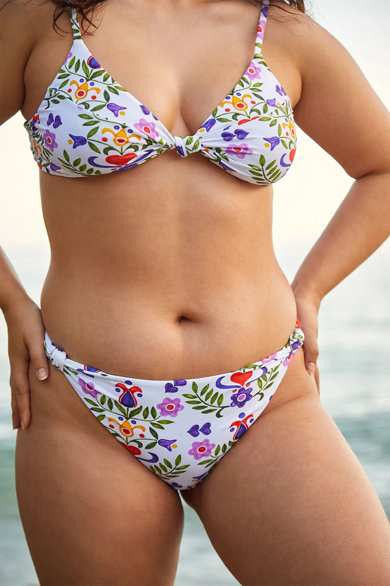 Haut de Maillot de bain Caraïbe Bloom