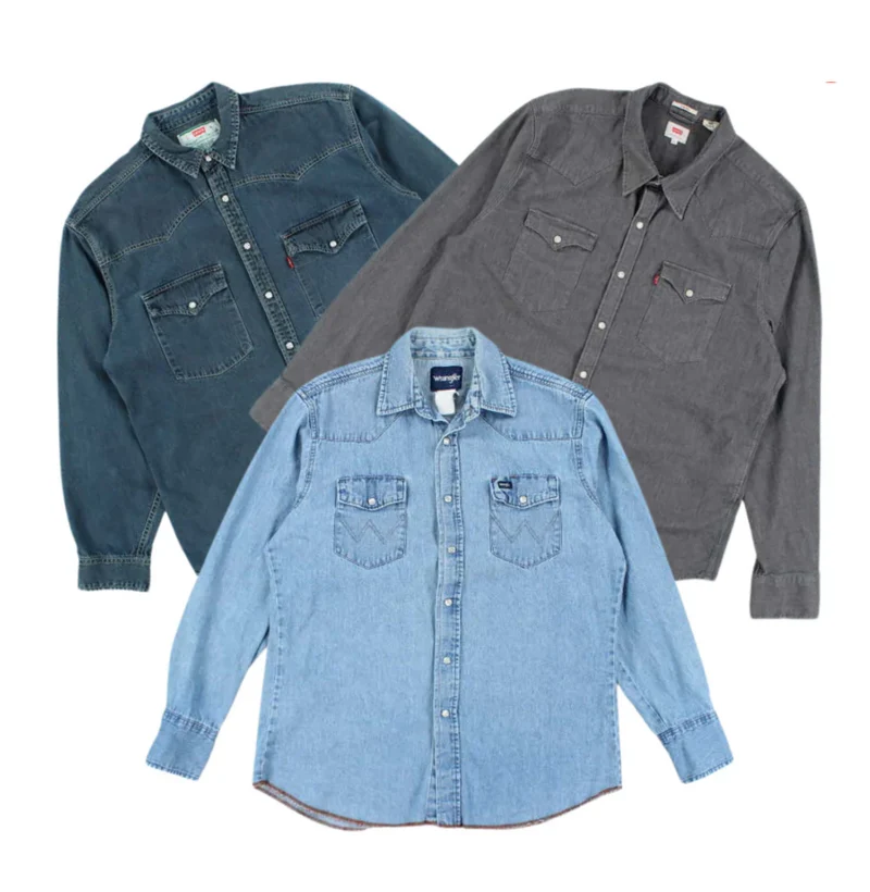 Mix 10kg Chemise en Jean