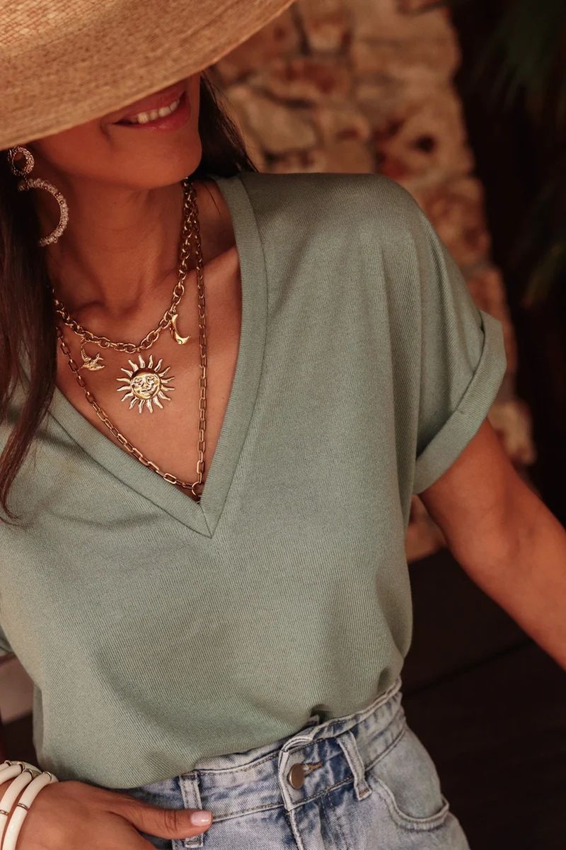 Tee-shirt Diane vert