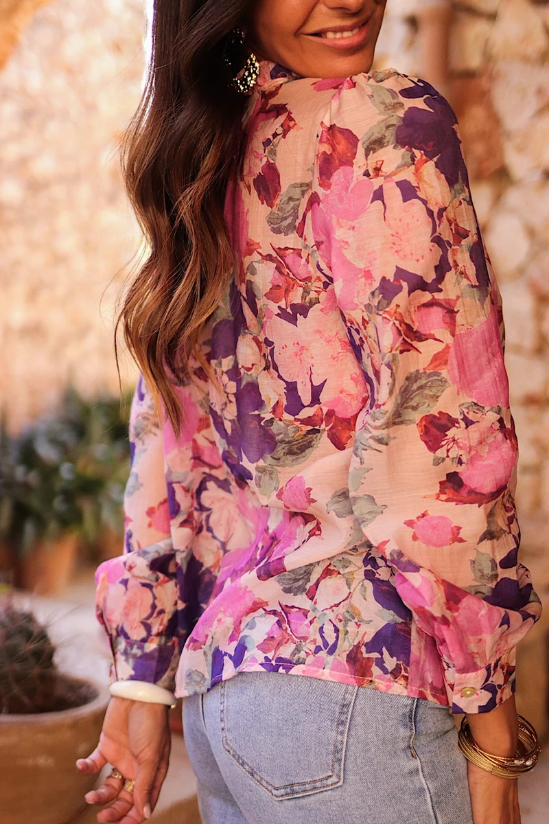 Chemise Vera rose
