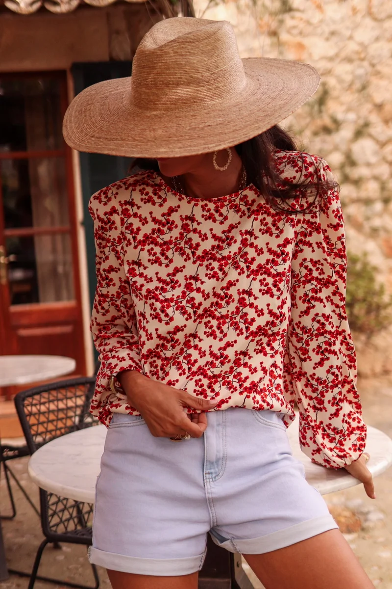 Blouse Freya fleurs