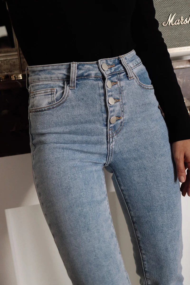 Jean Nolan bleu clair