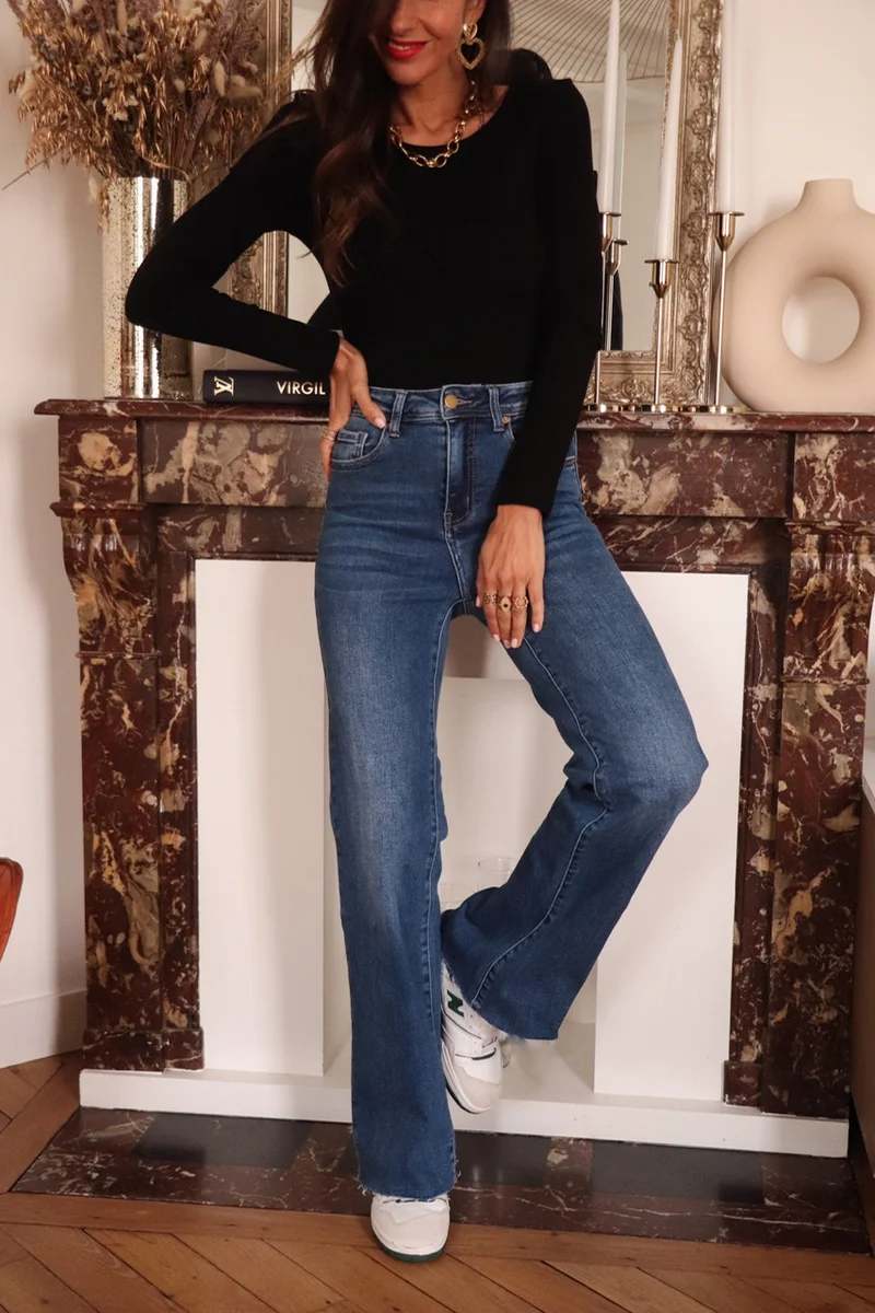 Jean Hoxton bleu foncé