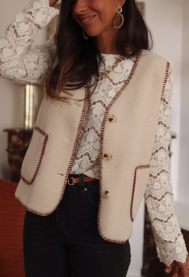 Veste sans manches Léa