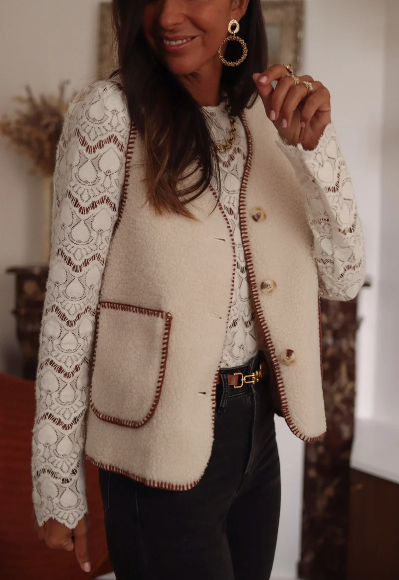 Veste sans manches Léa