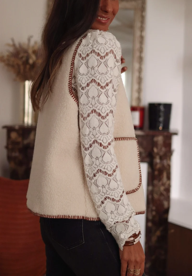Veste sans manches Léa