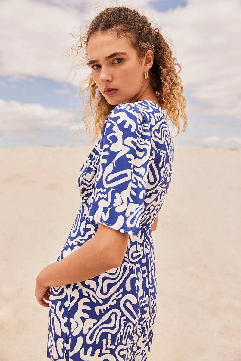 Robe Muse Fusion Bleu