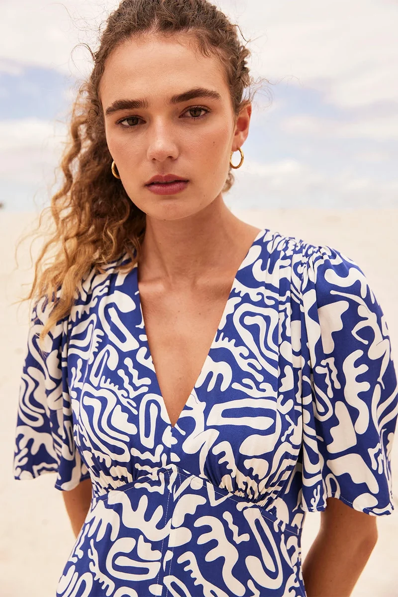 Robe Muse Fusion Bleu