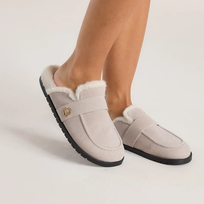 Mule Amara - Gris clair