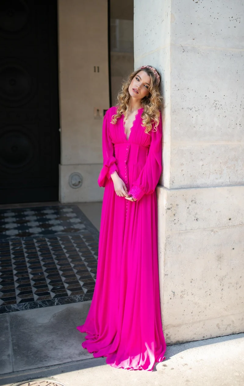 Robe Paloma fuschia