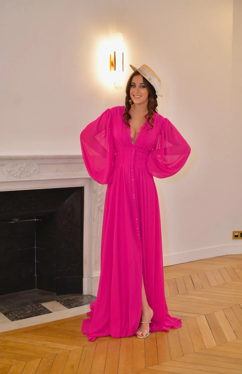 Robe Paloma fuschia