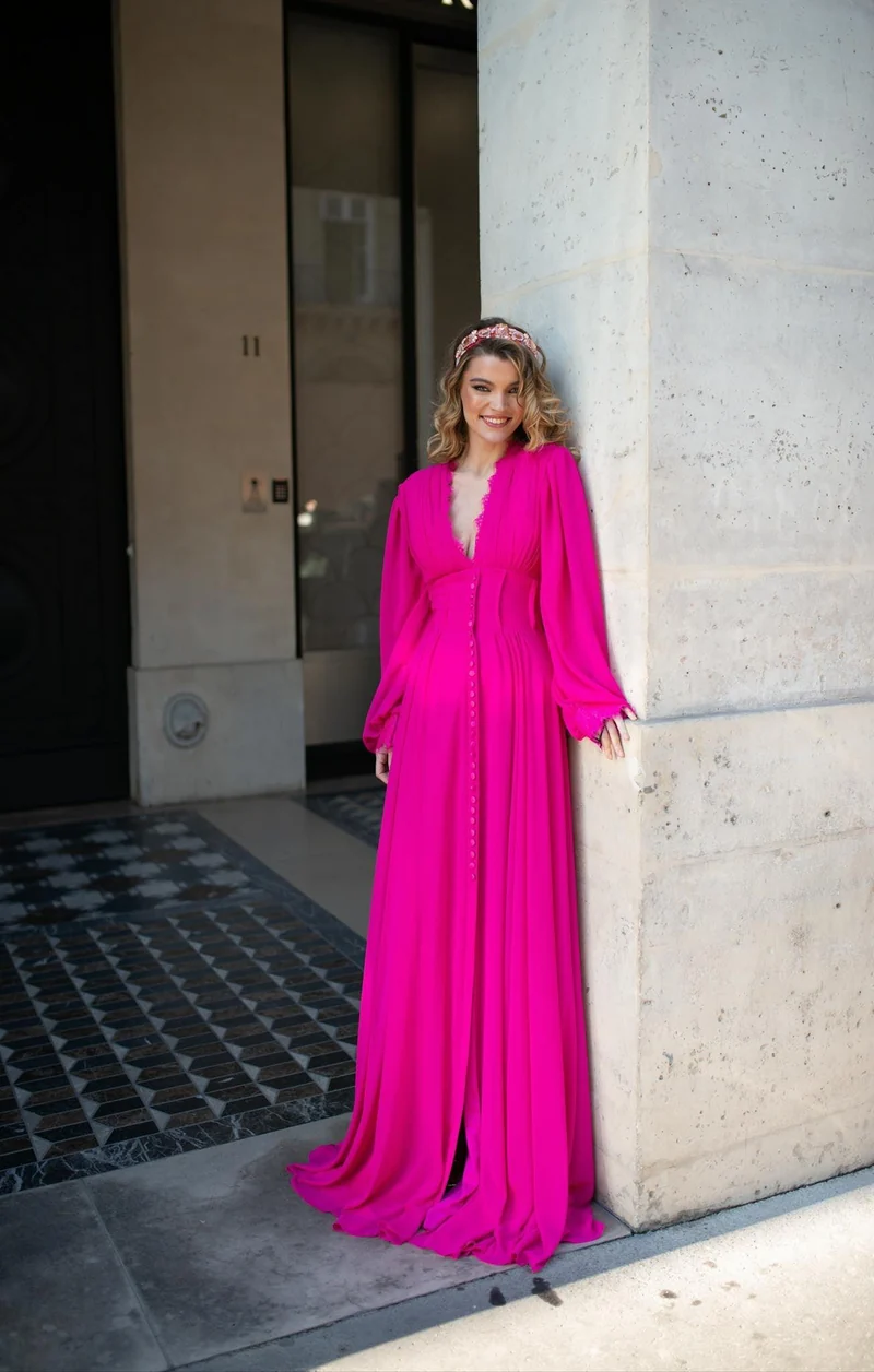 Robe Paloma fuschia