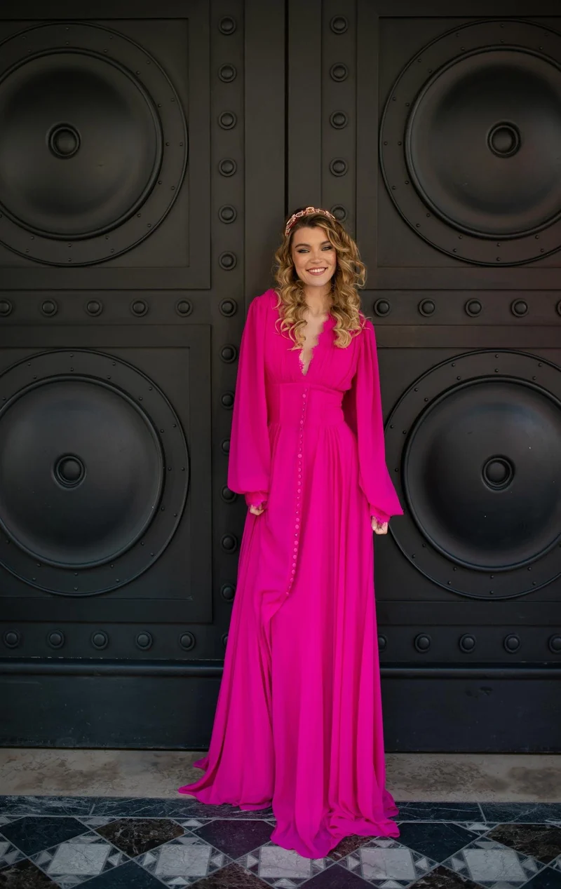Robe Paloma fuschia