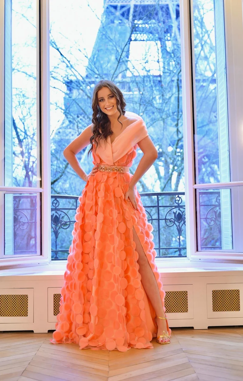 Robe Elsa Corail