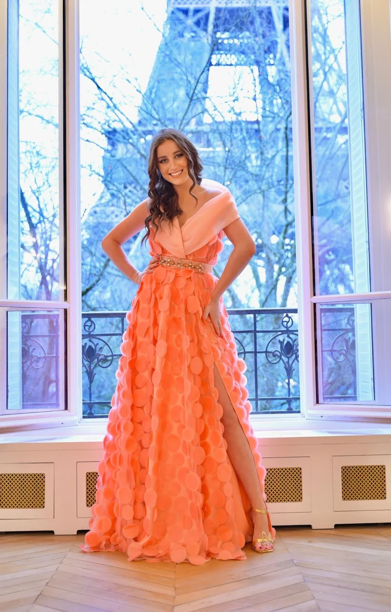Robe Elsa Corail