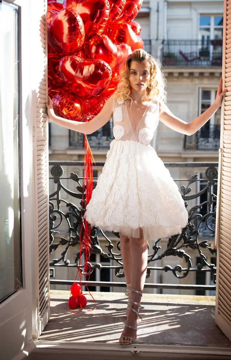 Robe Amore blanche