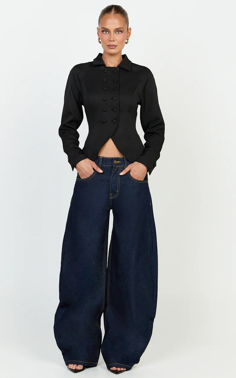 Lioness - Horseshoe Jean in Dark Denim