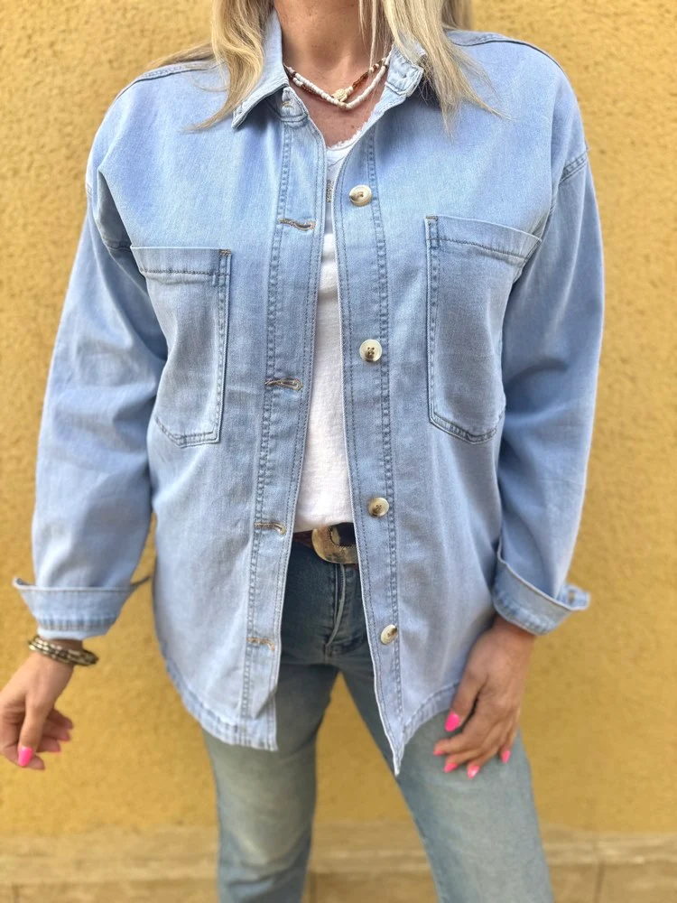 Surchemise en jean Alice