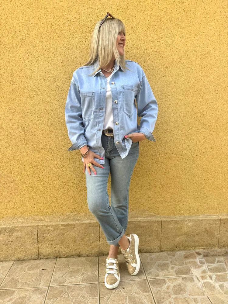 Surchemise en jean Alice