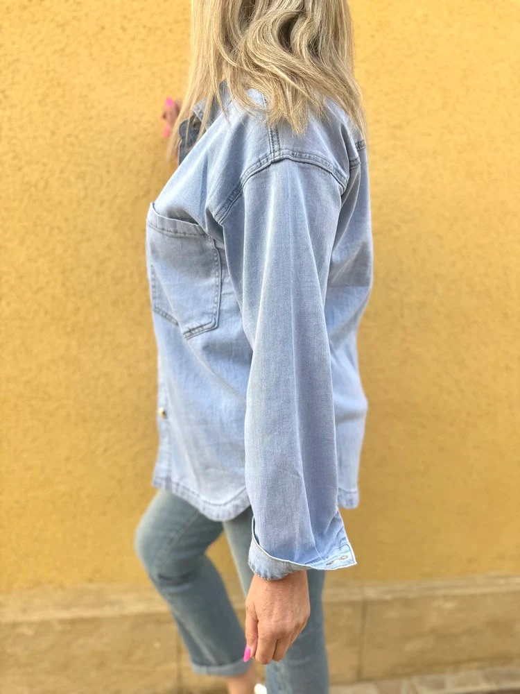Surchemise en jean Alice